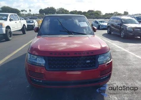 2016 Land Rover Range Rover 3.0L V6 Supercharged Hse z USA, uszkodzony, nr VIN SALGS2PF3GA314284